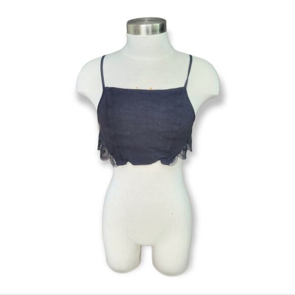 Free People Open Back Bralette Crop Top small - Picture 8 of 8